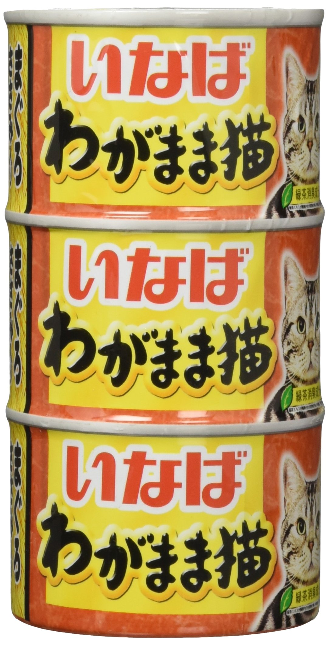 Amazon.co.jp: いなば わがまま猫 まぐろ ささみ入り 160g×3缶