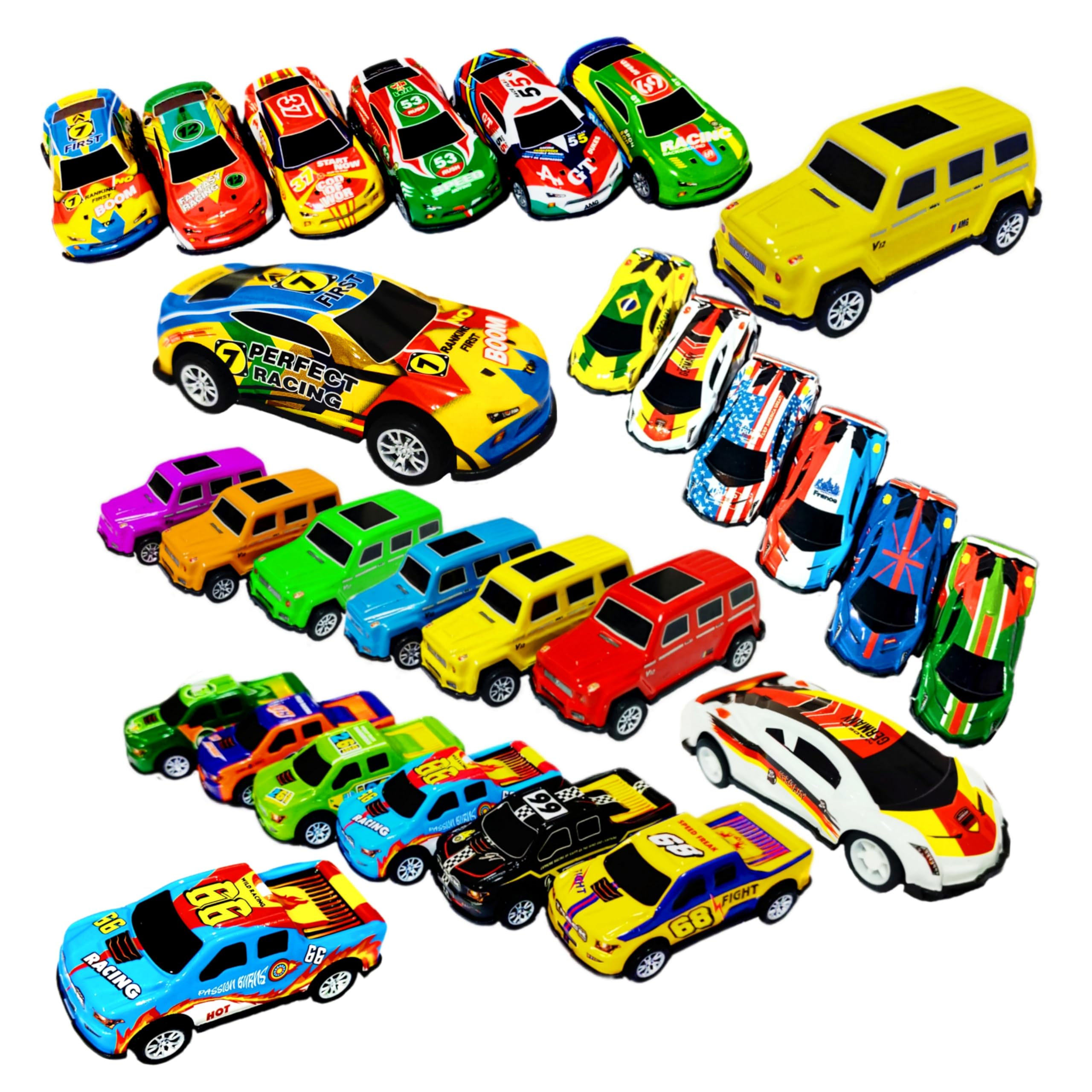 KC FAST Pack of 24 Mini Pull Back Metal Car Toy for Kids Fun Play Game Die Cast Metal Cars (B0DG9BRXP3) Amazon Price History, Amazon Price Tracker