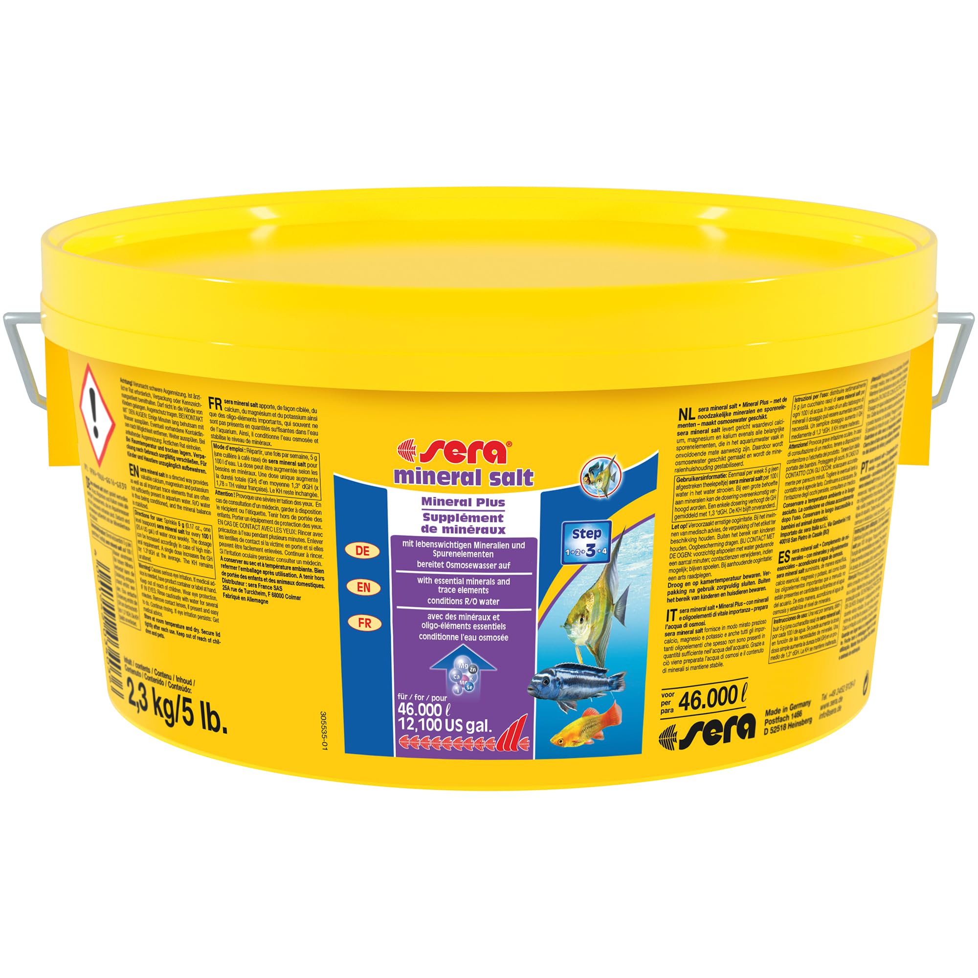 sera mineral salt 2.200 ml (2,3 kg)