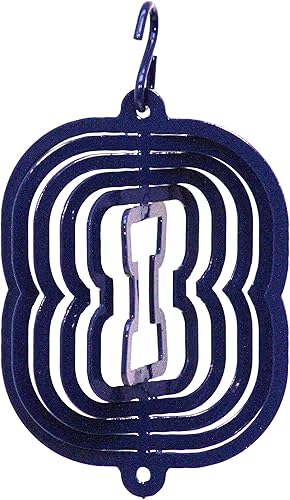 SWEN Products Illinois Illini Tini - Adorno metálico para árbol de Navidad Azul