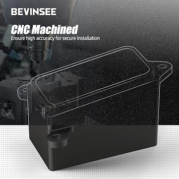 Bevinsee Cubby Insert Blank Button Replacement Holder Storage Compatible with Nissan 370Z 2009-2020