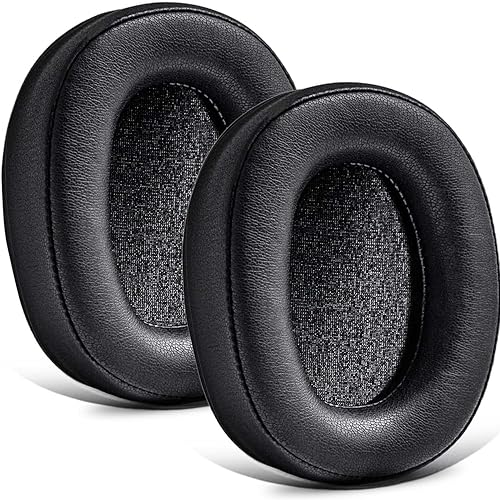 PX - Almohadillas de repuesto TRANSTEK para auriculares Bowers & Wilkins PX, no compatible con PX7 S2 y PX8 (cuero proteico)