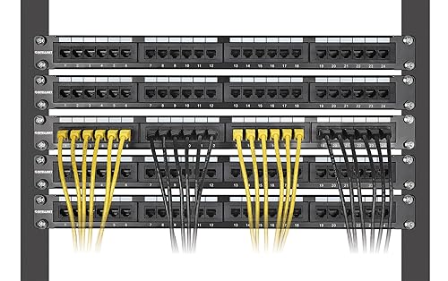 Miniatura 4 de Intellinet - Cable de conexión de red Ethernet Cat6 delgado, paquete de 10 unidades, 10 Gbps y 250 MHz, arranque sin enganches, cable de cobre puro