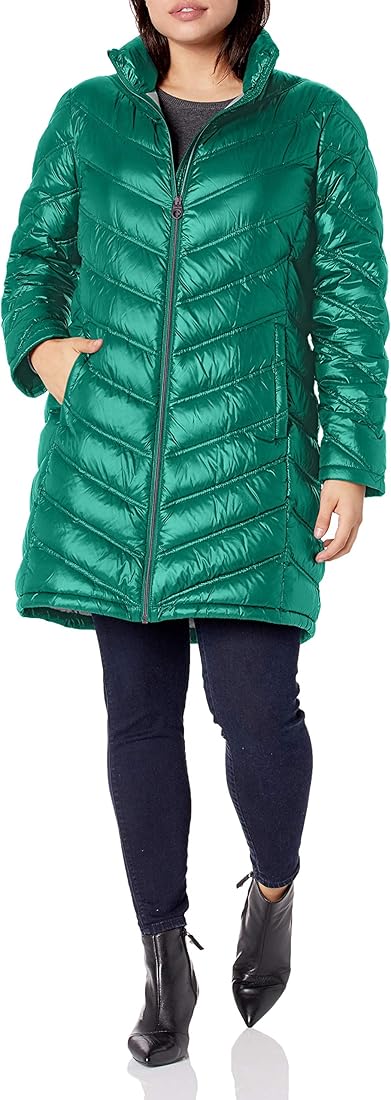 Calvin klein chevron quilted down jacket Outlet