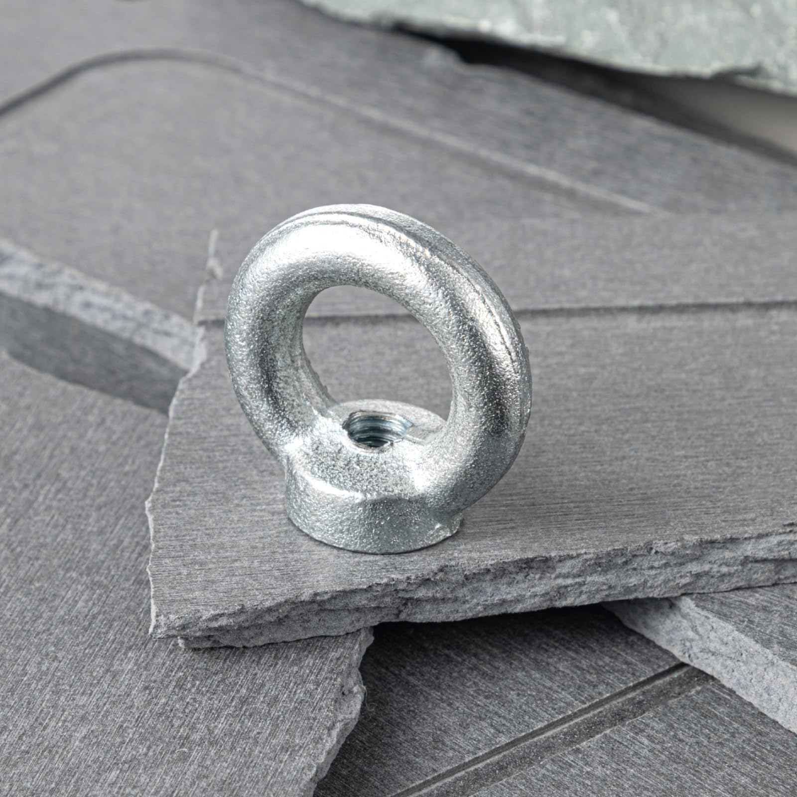Fumete 20 dadi a occhiello, 1 cm-16 goccia forgiato galvanizzato di sollevamento dado dell'occhio, bullone di sollevamento resistente, peso 229,5 kg