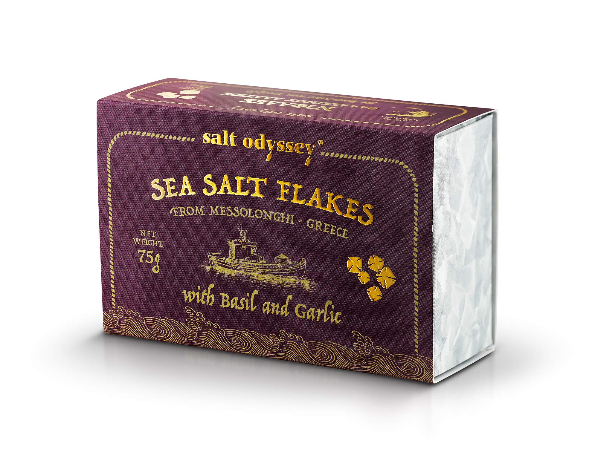Salt Odyssey Escamas de Sal Marina Negras, Paquete de 3 x 75 g (Total: 225 g) — view 11