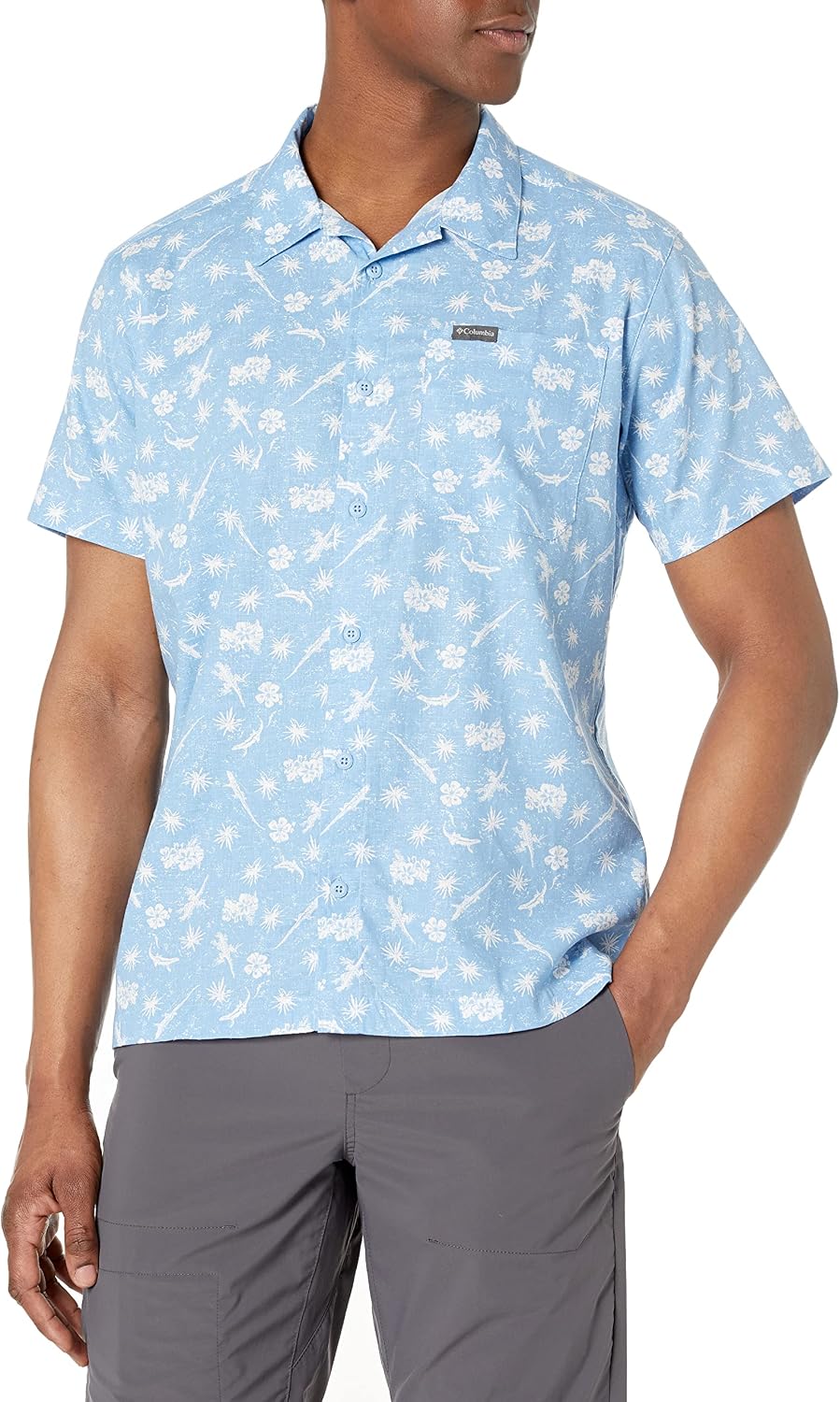Columbia Men's Sage Springs Linen Short Sleeve