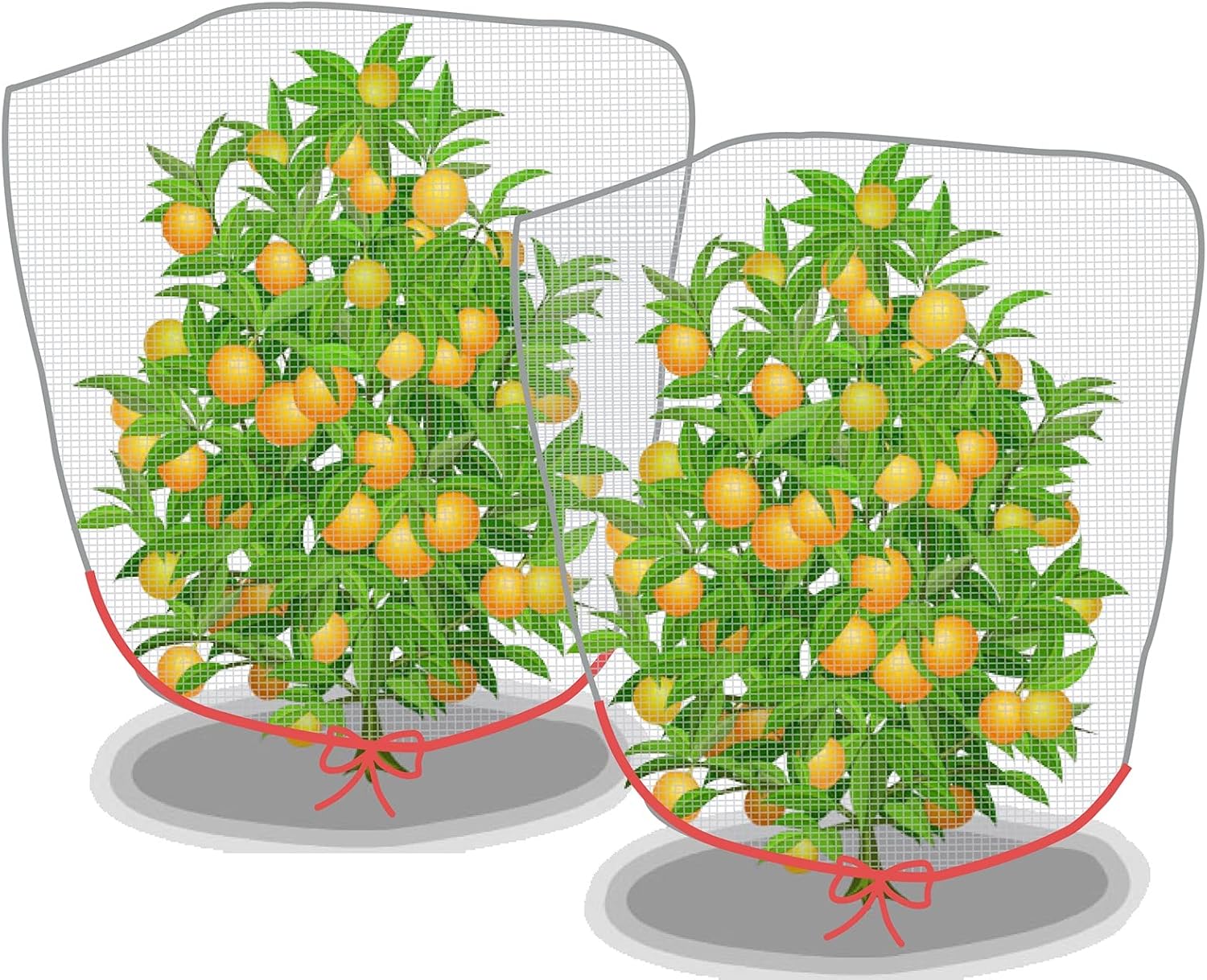 SJHmoo Fruit Tree Netting Bird Cicada Netting Bags, Garden