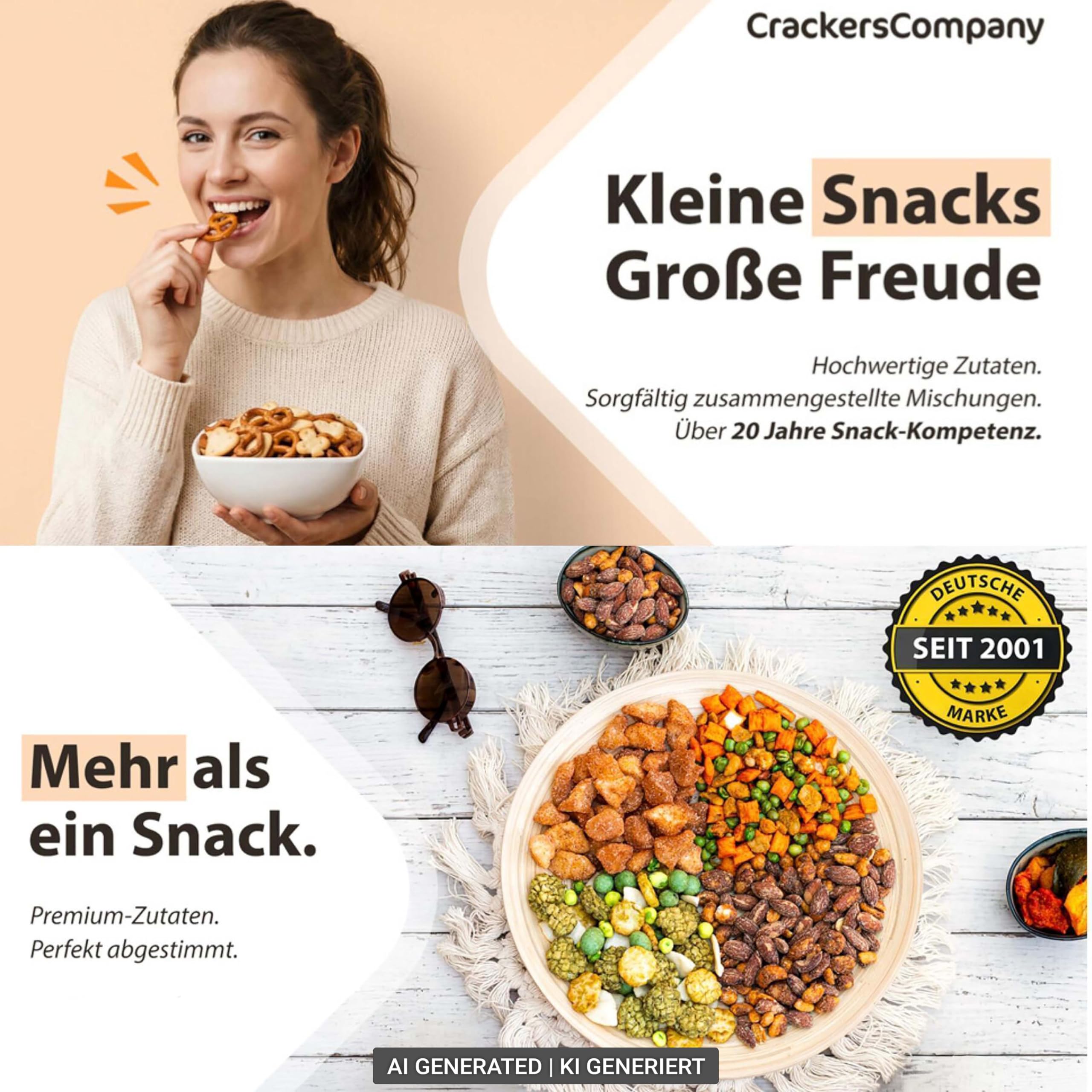 1 x 2.5kg Corn Snack geröstet Maiskörner vegan und laktosefrei Knabberei für Zwischendurch würzig und knackig Partysnack (Packung mit 2)