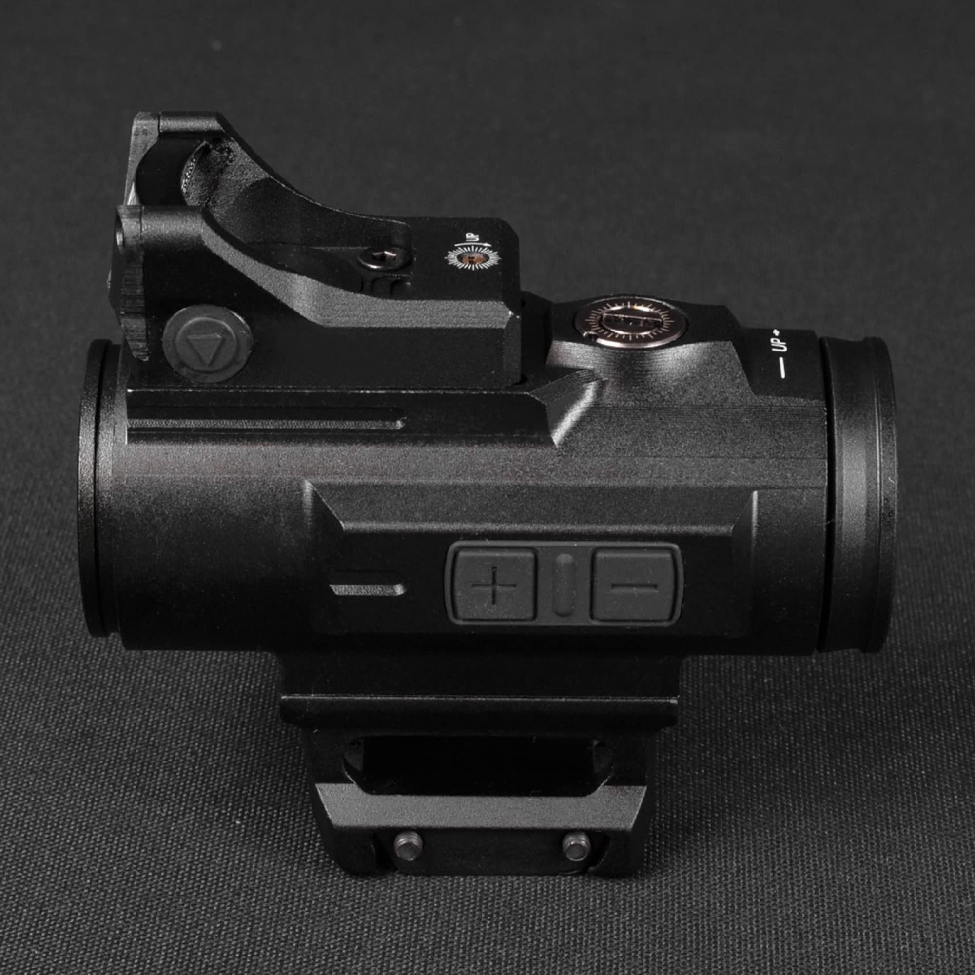 Mirino tattico con Prisma 5X con Attacco Alto e M1 Red DOT Sight Combo Ottica Mirino Fit 20mm Rail Rifle Sight per la Caccia