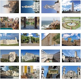 xtvinvm Havana Cuba South America Travel Postcards from Around the World Vintage Postcard Pack for Mailing Business Christmas Holiday Birthday Postcards with Mailing Side Set of 20