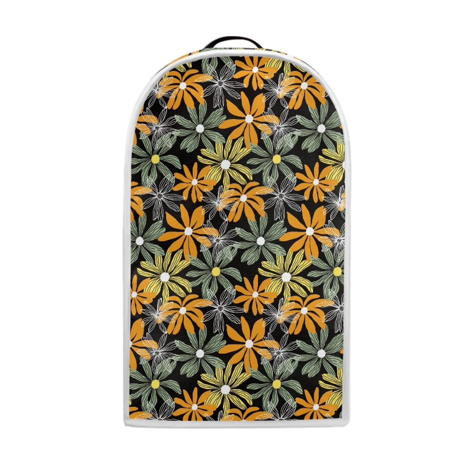 TOADDMOS Elegant Daisy Print Blender Cover Dust Cover,Blender Covers for Kitchen,Fingerprint Protection Cover for Stand Mixer or Coffee Machine