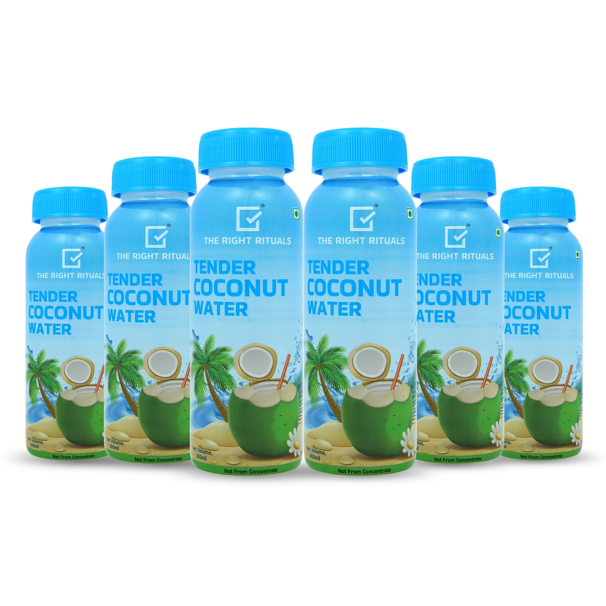 The Right Rituals Tender Coconut Water | Refreshing, Natural, No added Sugar or Artificial Flavor | Not From Concentrate | Hydration Drink | Electrolyte rich | Ready To Drink (200ml (Pack of 6))-image-19