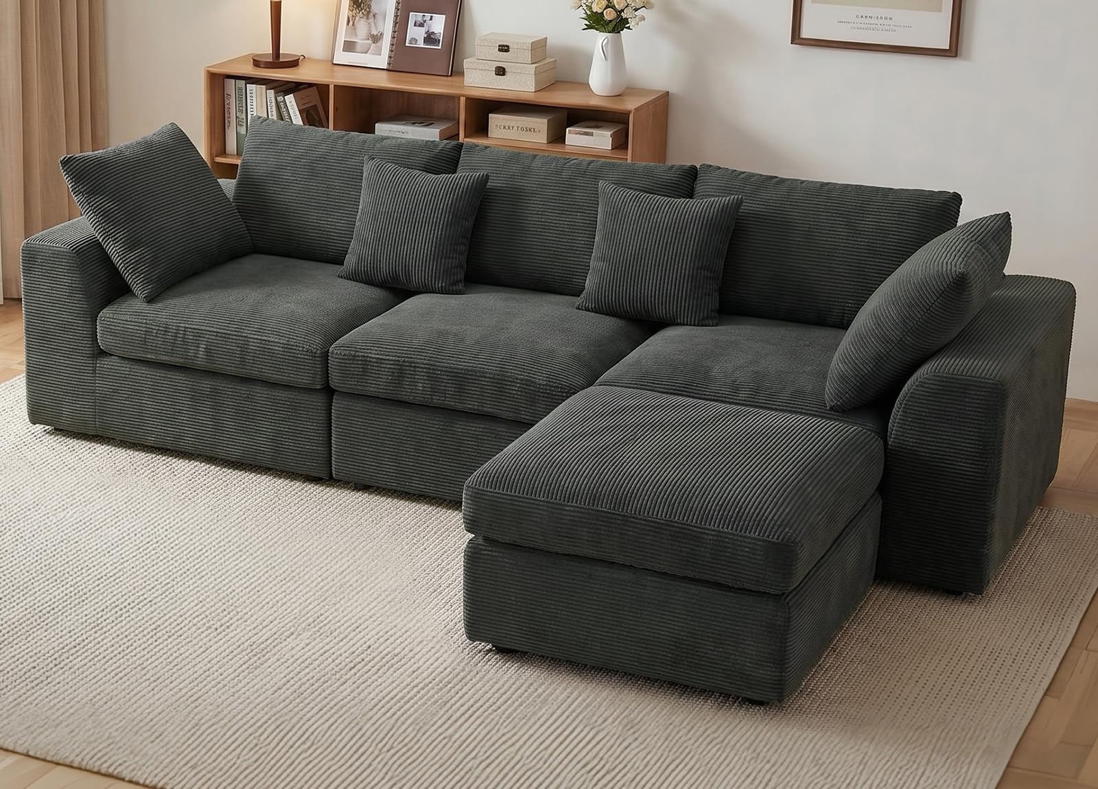 Benazcap 110 inch Cloud Couch