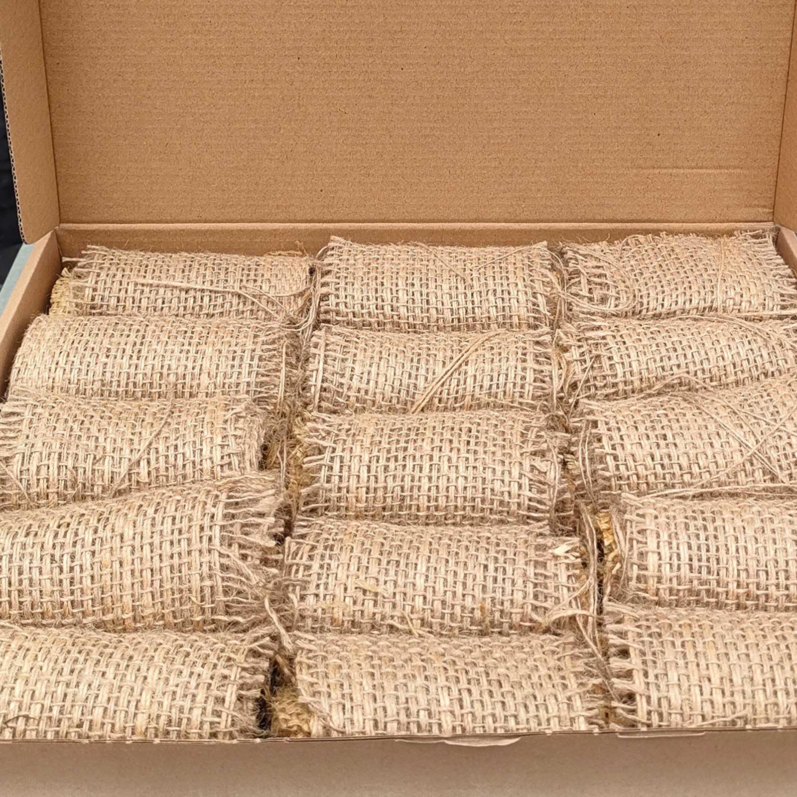 AukBeeFun Rollos de arpillera de yute, combustible ahumador de abejas de 2 libras para apicultura, fácil de encender, produce una combustión de humo limpia y fresca durante mucho tiempo