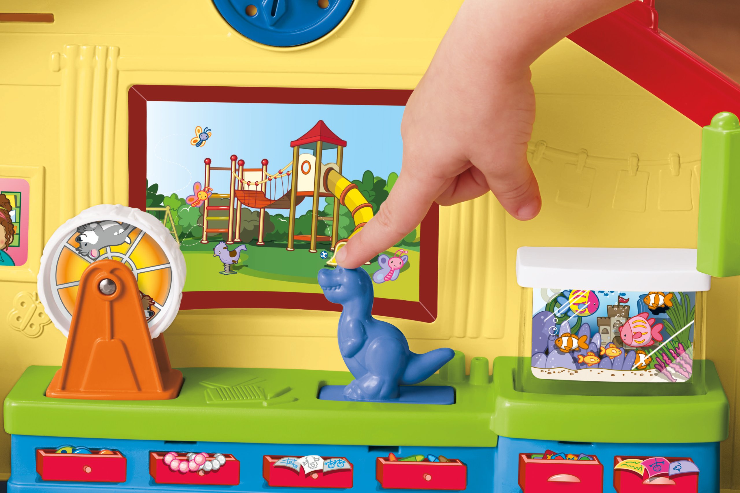 Fisher Price Little People Place Musical Preschool Playset