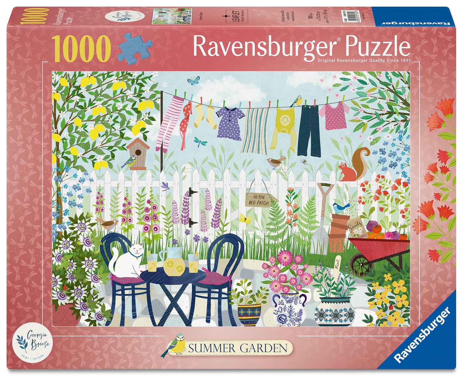 Amazon.com: Ravensburger Summer Garden 1000 Piece Puzzle for