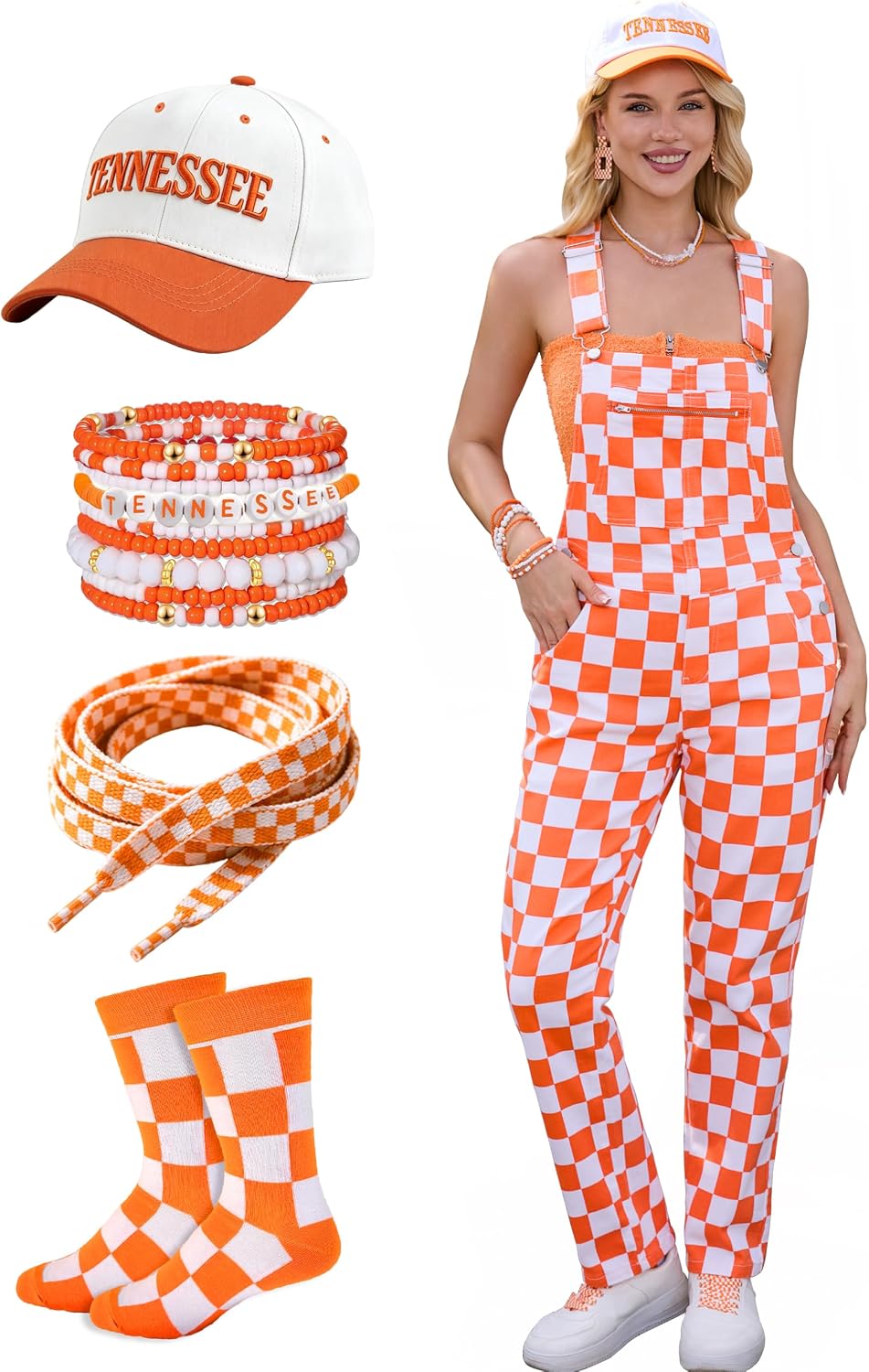 5 Pcs Festival Outfits Holiday Gifts Overalls for Women