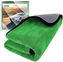 Airlab Large and Thick Car Drying Towel 90 x 60 cm XXL, Microfibre Cleaning Cloths for Car Exterior Care, Ultra Absorbent and Super Soft for Detailing, Polishing and Washing Vehicles
