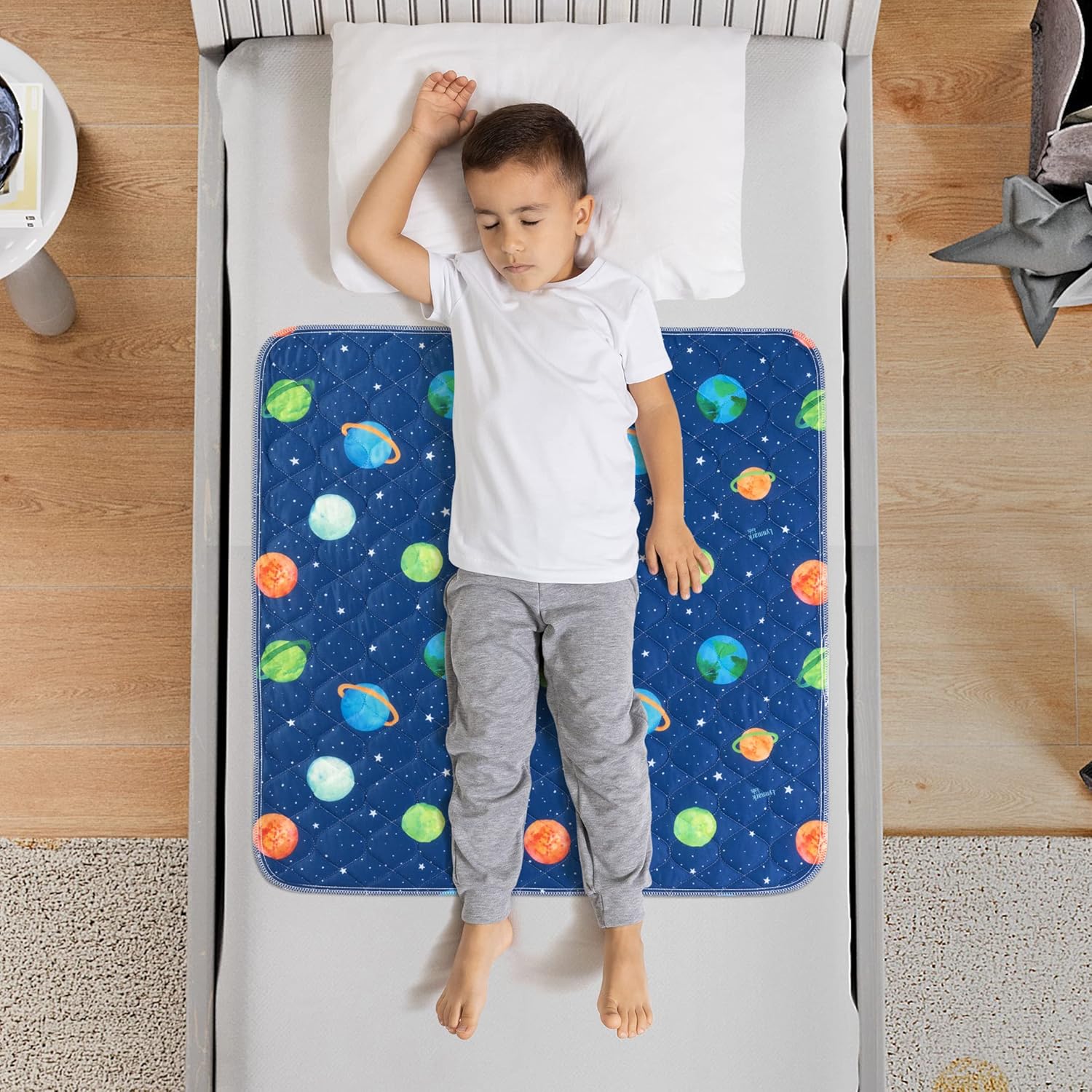 Potty training bed pad, mattress protector for 100 night time