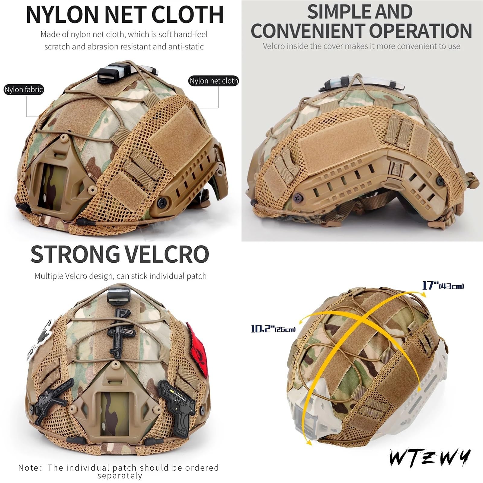 Sac De Rangement Pour Casque Tactique NVG, Idéal Pour Ranger Ta Batterie Et Accessoires Dans Une Sous-poche