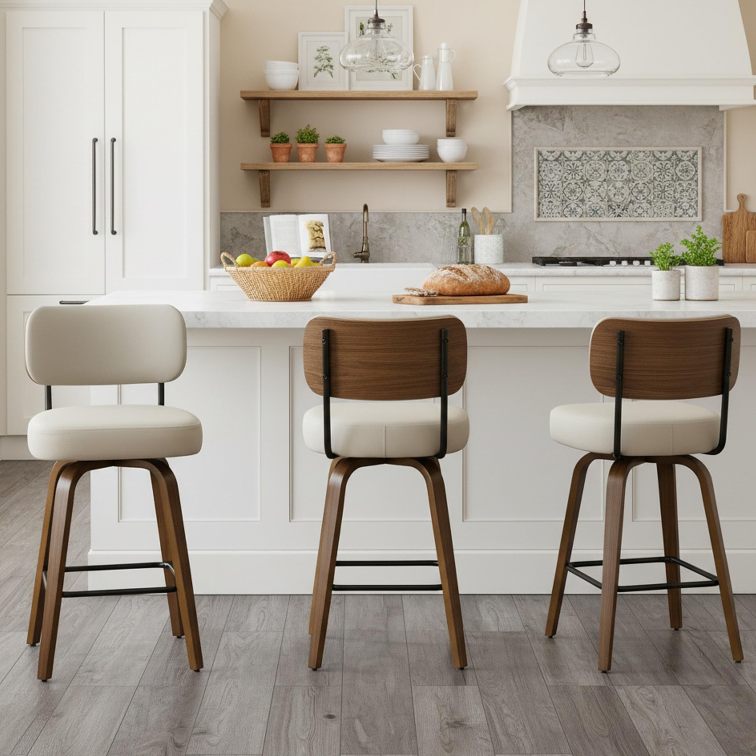 Arvasslia Swivel Bar Stools