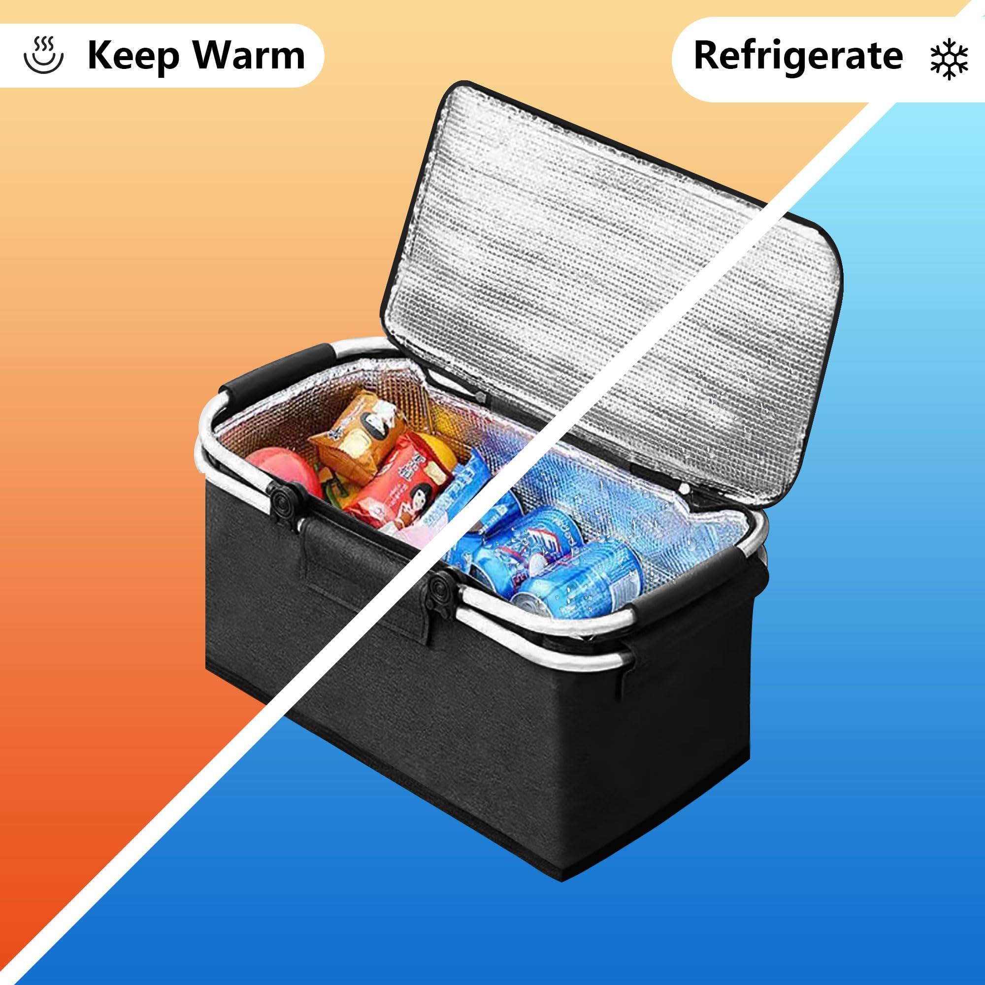 ピクニックバスケット ちどり産業 ピクニックバスケット 保冷かごバッグ 煮柳