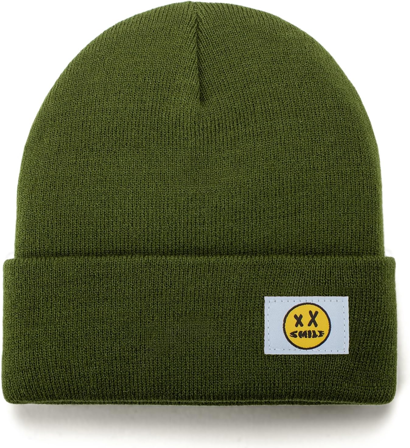 Beanie for Women Men Double Layer Knit Winter Hats Soft Warm Cuffed Beanies Unisex Ski Hat