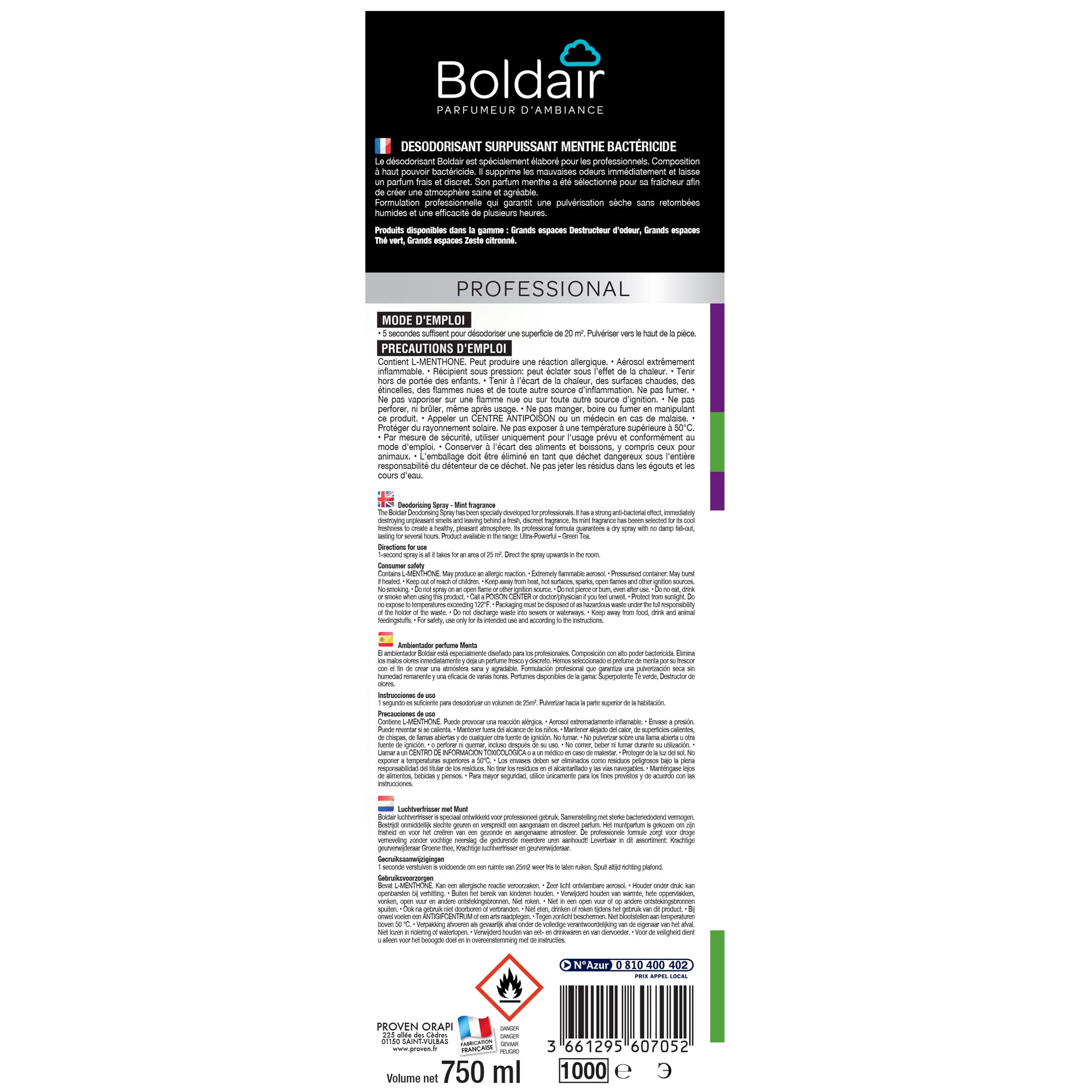 Boldair – profumanti potente tè Verde – Set di 2