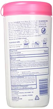WET ONES Antibacterial Hand Wipes, Fresh Scent 40 ea (Pack of 12)