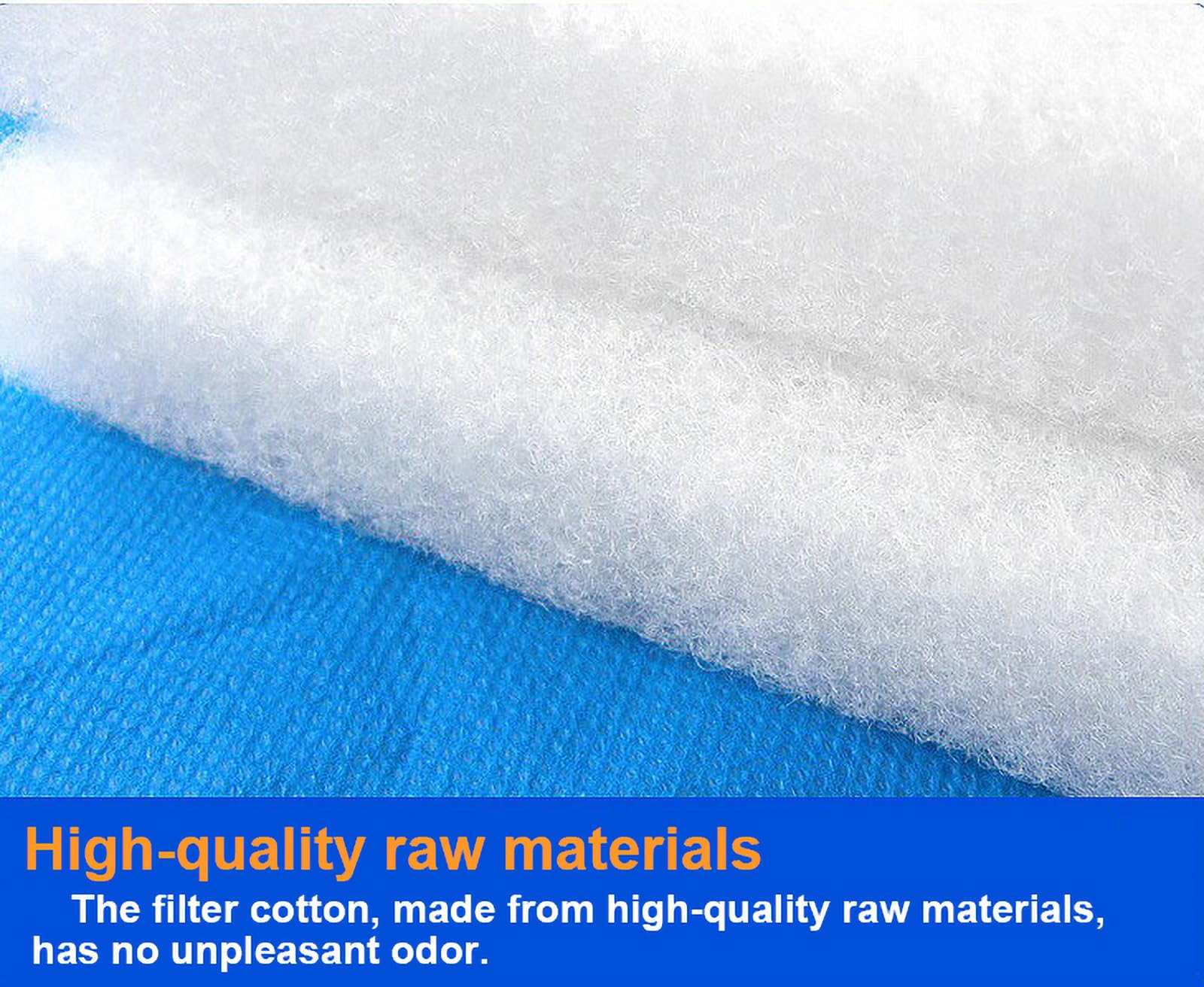 Weißes Filtervlies Dicke 5/10/20mm Größe 1x20 Meter Geeignet Für Filtertücher In Lüftungsanlagen Und Industrieanlagen(Size:1 * 20m 5mm Thick)