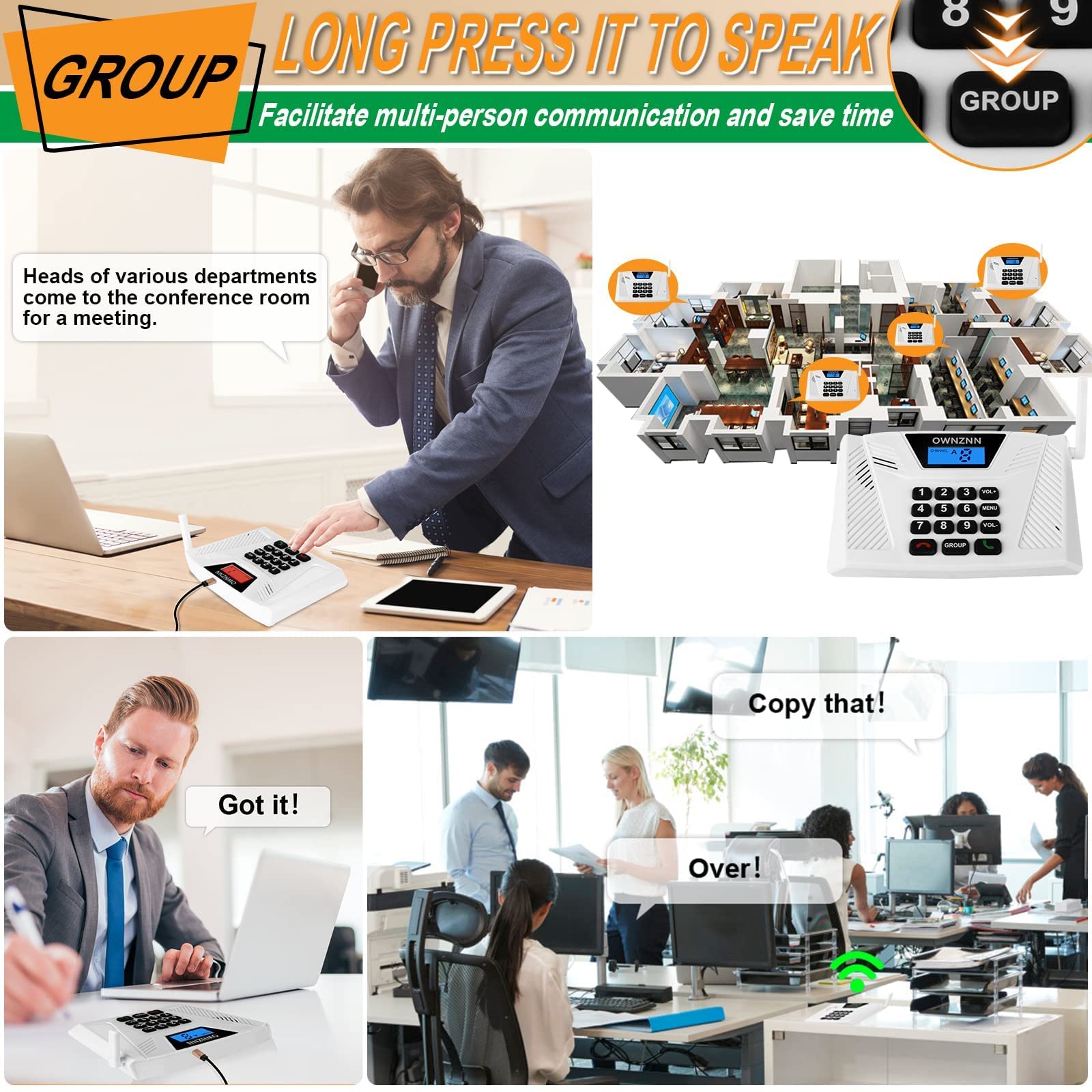 Wireless for Home [Upgraded 2022] Hand Free 4921 Feet Range