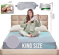 Vista 9 de Earth Grounding Sábanas tamaño King con 12% fibra plateada, 4% seda y 84% algodón, color blanco, sábana bajera conductora para un mejor sueño