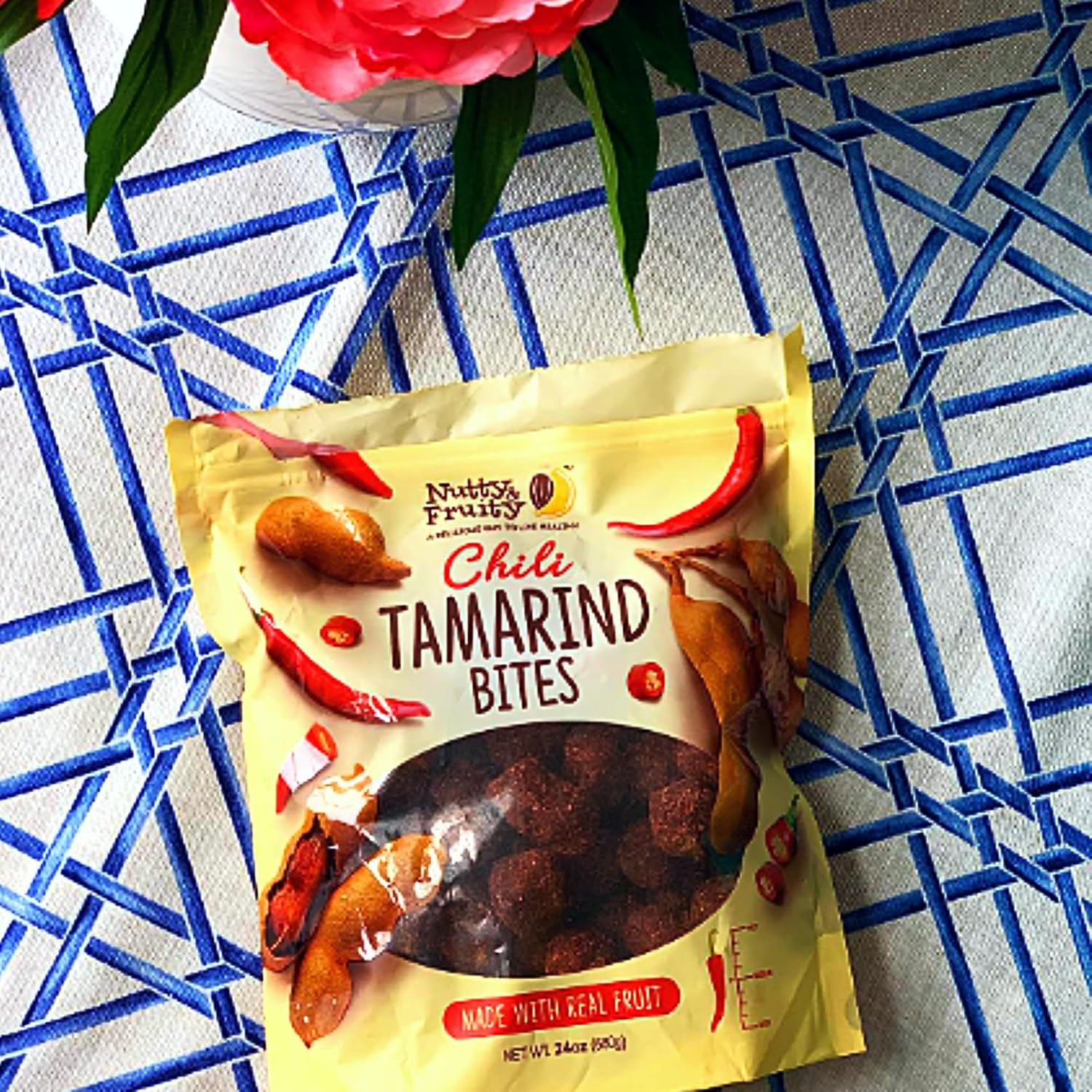 Tamarind Candy, Chili Tamarind Bites or Dried Fruit Snacks, Chili Mango | Every Order is Elegantly Packaged in a Signature BETRULIGHT Branded Box (24 OZ, Spicy Tamarind)