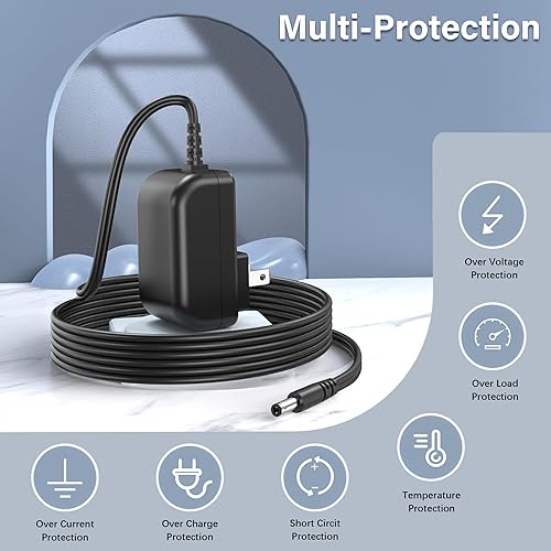 Miniatura 4 de Cable de alimentación de 12 V con certificación UL para Yamaha PA-3C PSR-E360 PSR-E360MA PSR-EW310 PSR-E253 PSR-E263 PSR-E273 Adaptador de CA de