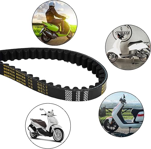 Miniatura 6 de Correa de transmisión CVT V-Belt 669 18 30 Reemplazo para GY6 50cc Scooter Ciclomotor ATV