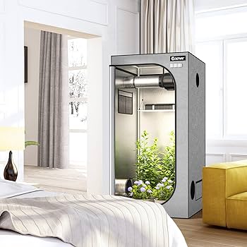 グロウテント Amazon.co.jp: COSTWAY グロウテント、91.4 cmx91.4 cmx182.9 cm、屋内