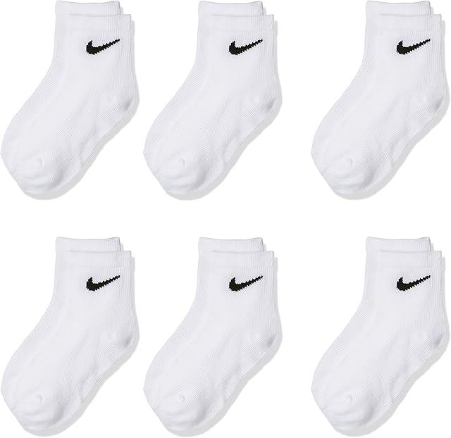Nike Kids Unisex 6-Pack Lightweight Crew Socks