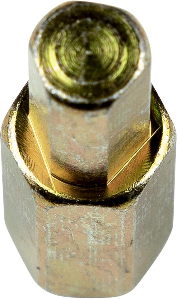 HappiJac Replacement Hex Drive for Camper Truck Screw Jack System to Raise or Lower, Exact-Match Component, Zinc-Plated Finish - 182912