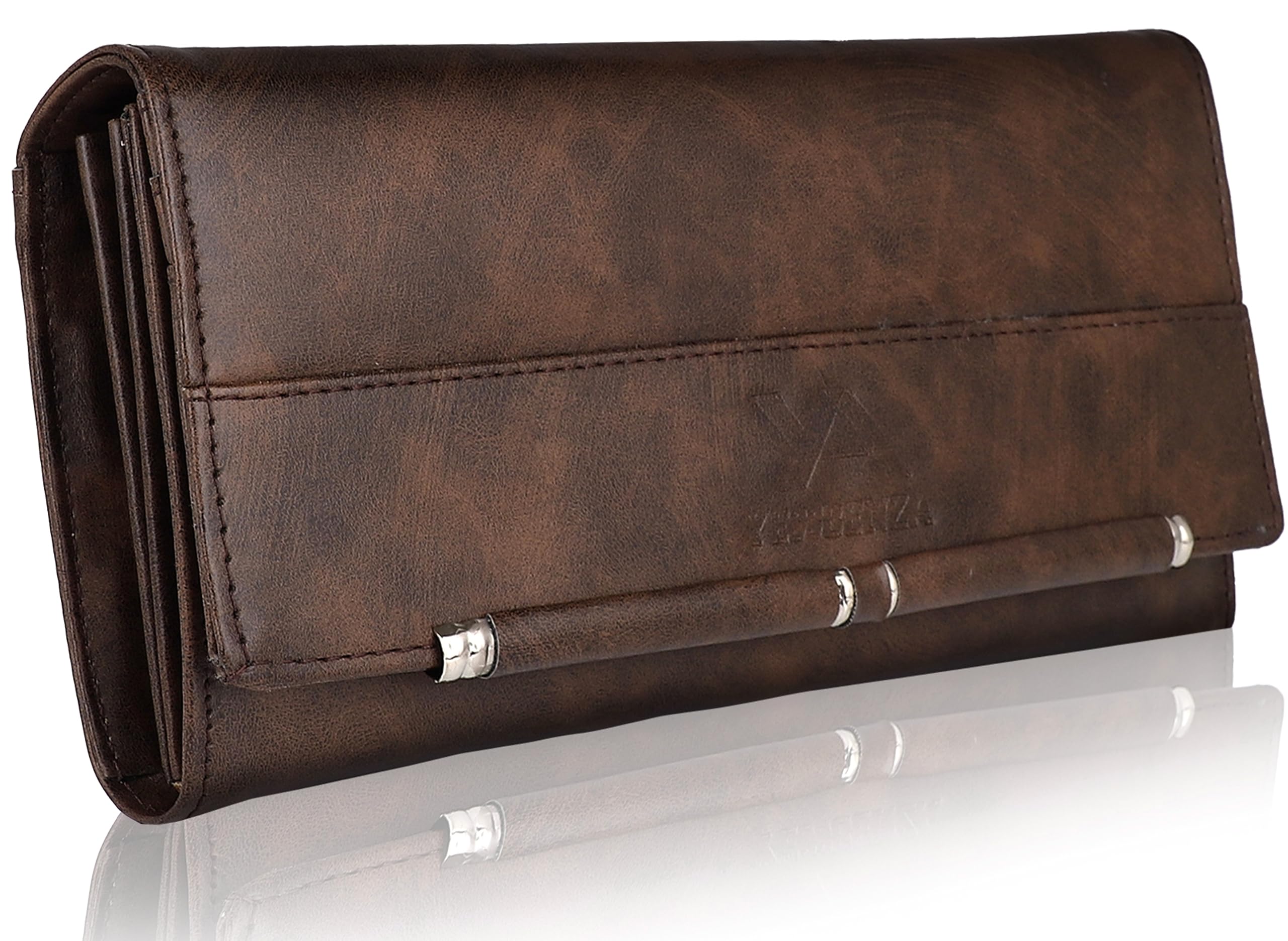 yessbenza Women's Artificial Leather Clutch Hand Purse Wallet with Phone Pockets 6 Multiple Card Slots-picture-52
