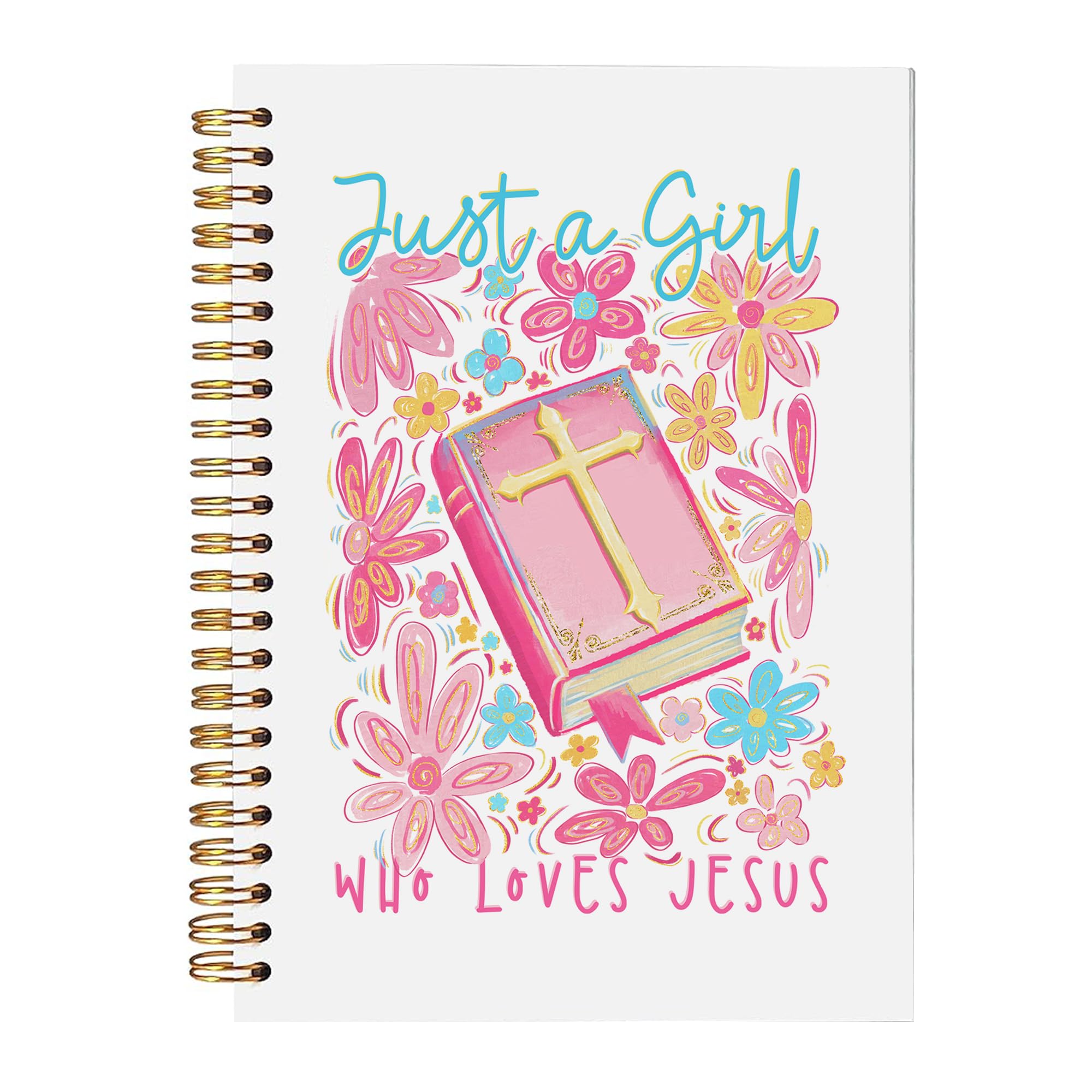 Journal chrétien pour femmes cahier à spirale notes et dévotion