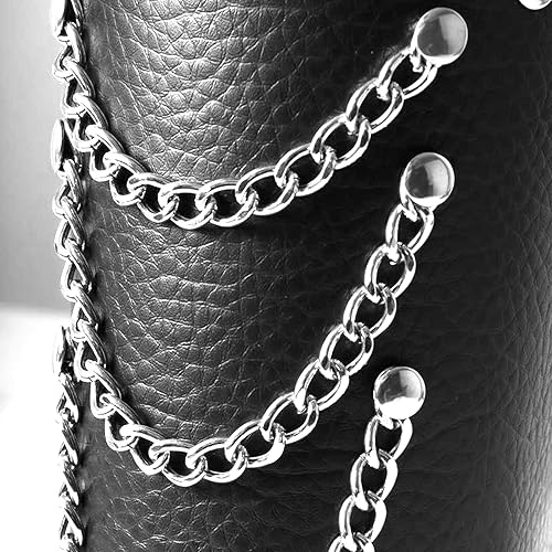 Miniatura 2 de Manfnee Guantelete de cuero Pulsera Armadura de muñeca Brazo de cuero Guardsr Brazo Armadura ajustable