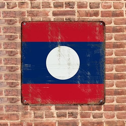Vista 81 de Letrero de metal con bandera de país internacional, bandera de Polonia, regalo de bandera de Polonia, letreros de aluminio envejecidos