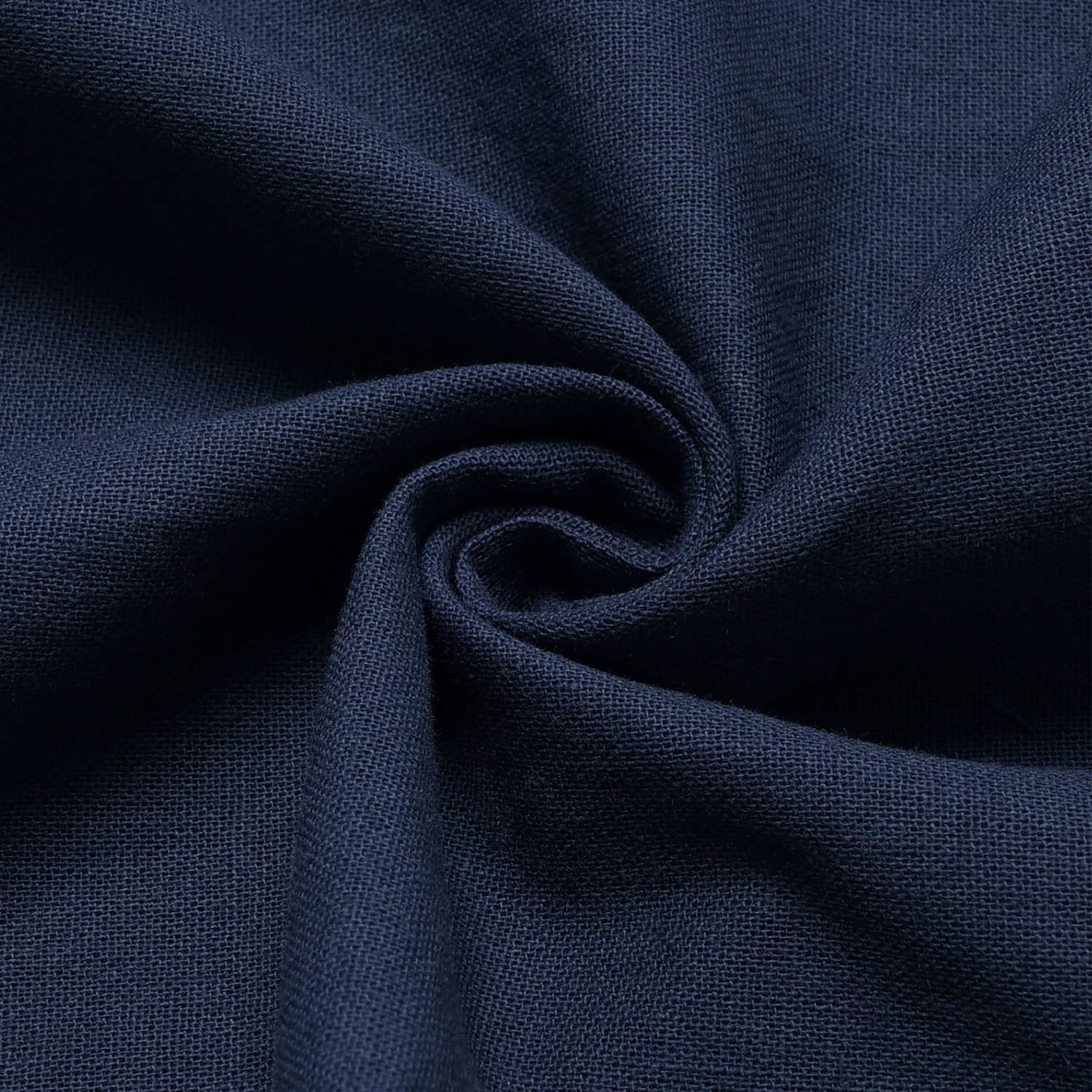 VEVESMUNDO Sommerkleid Damen Baumwolle Ärmelloses Casual Lockere Lässige Lang Kleider Strandkleid Leinenkleid Blusenkleid Freizeitkleid mit Taschen Gr 38 40 42 44 46 48 50 52 54