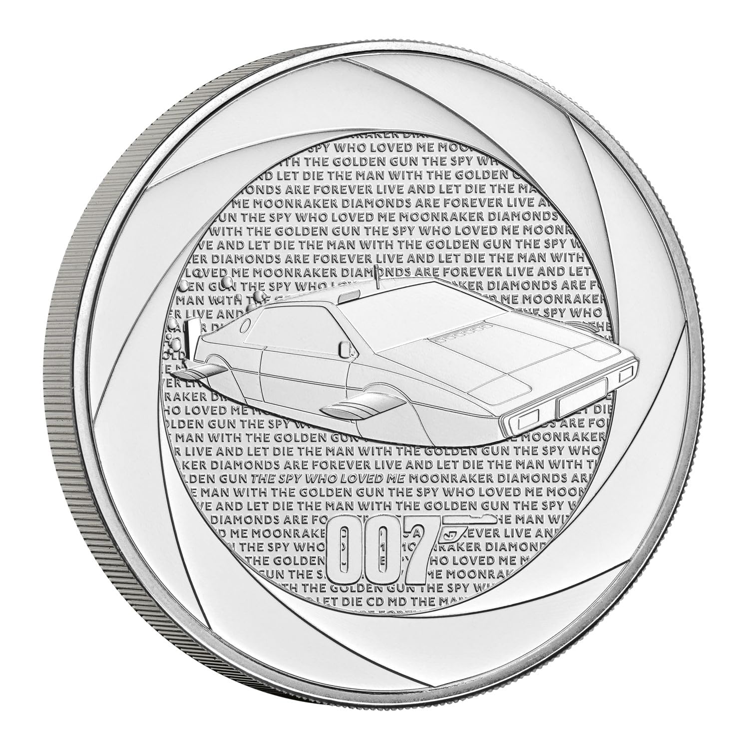 CrawleyCoins 2023 Six Decades of James Bond 007 - 1970 £5 Brilliant Uncirculated Coin in Mint Pack, Silver, Small - Image 3