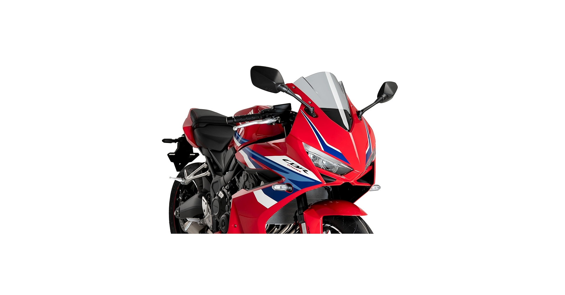 Puig スモークスクリーン CBR650R Puig Z Racing Windscreen Honda CBR650R 2019-2025