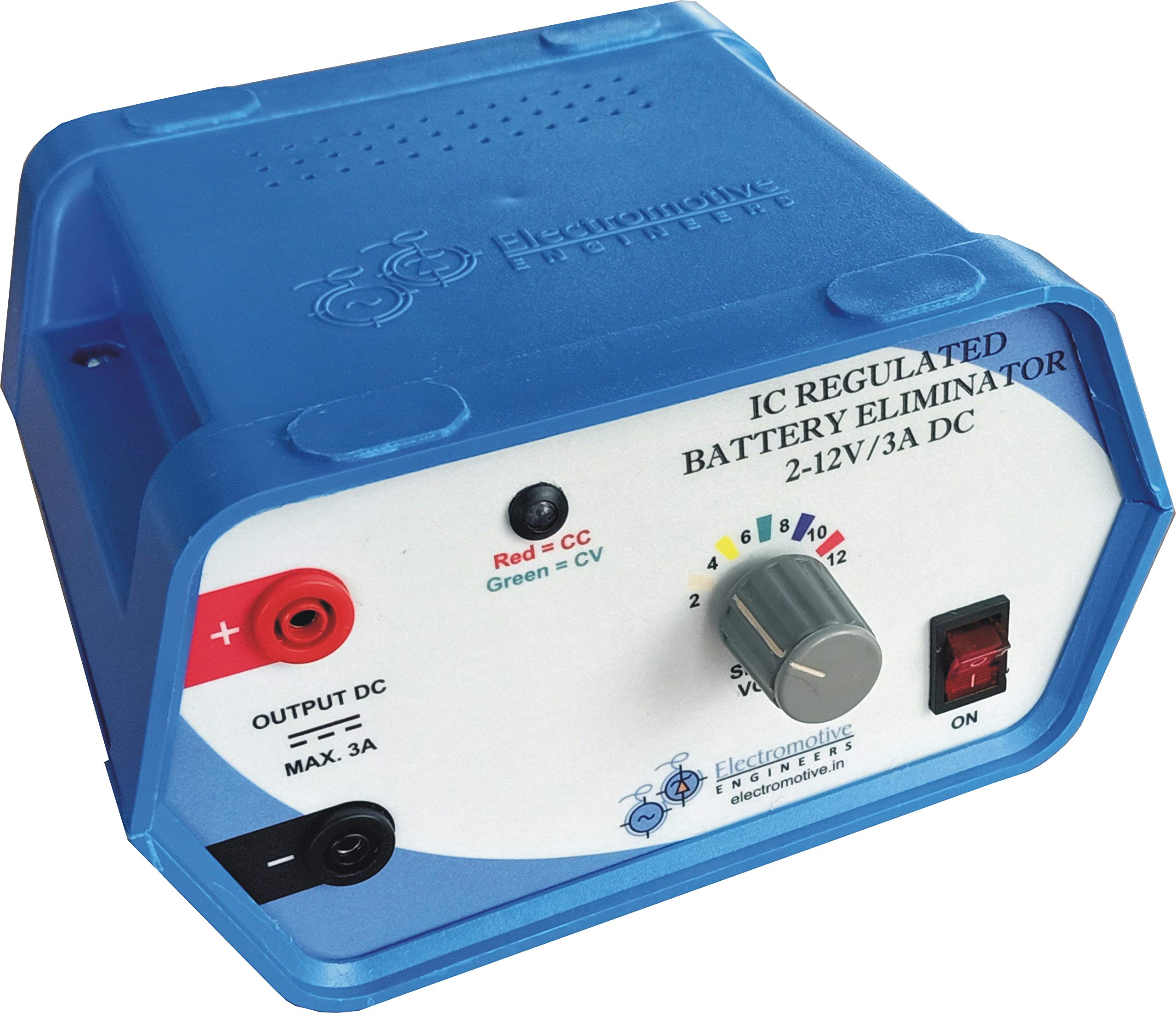 Battery Eliminator IC Regulated 2-12V @ 3A DC