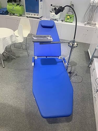 Equipo de laboratorio plegable portátil global de la bandeja del cuspidor de la luz fría de la silla