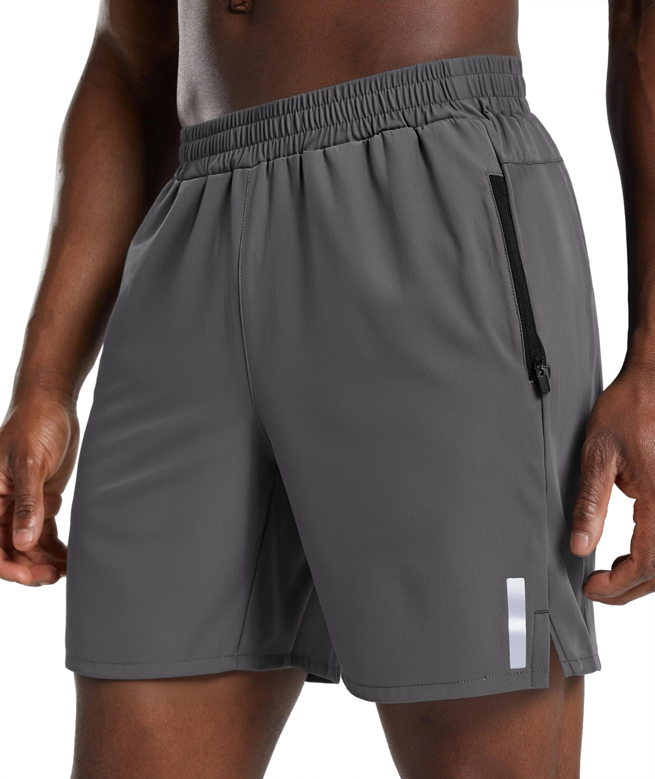COOFANDY Mens Athletic Running Shorts Quick Dry 7 Workout Gym Short Lightweight Active Sport Short for Tennis Hiking