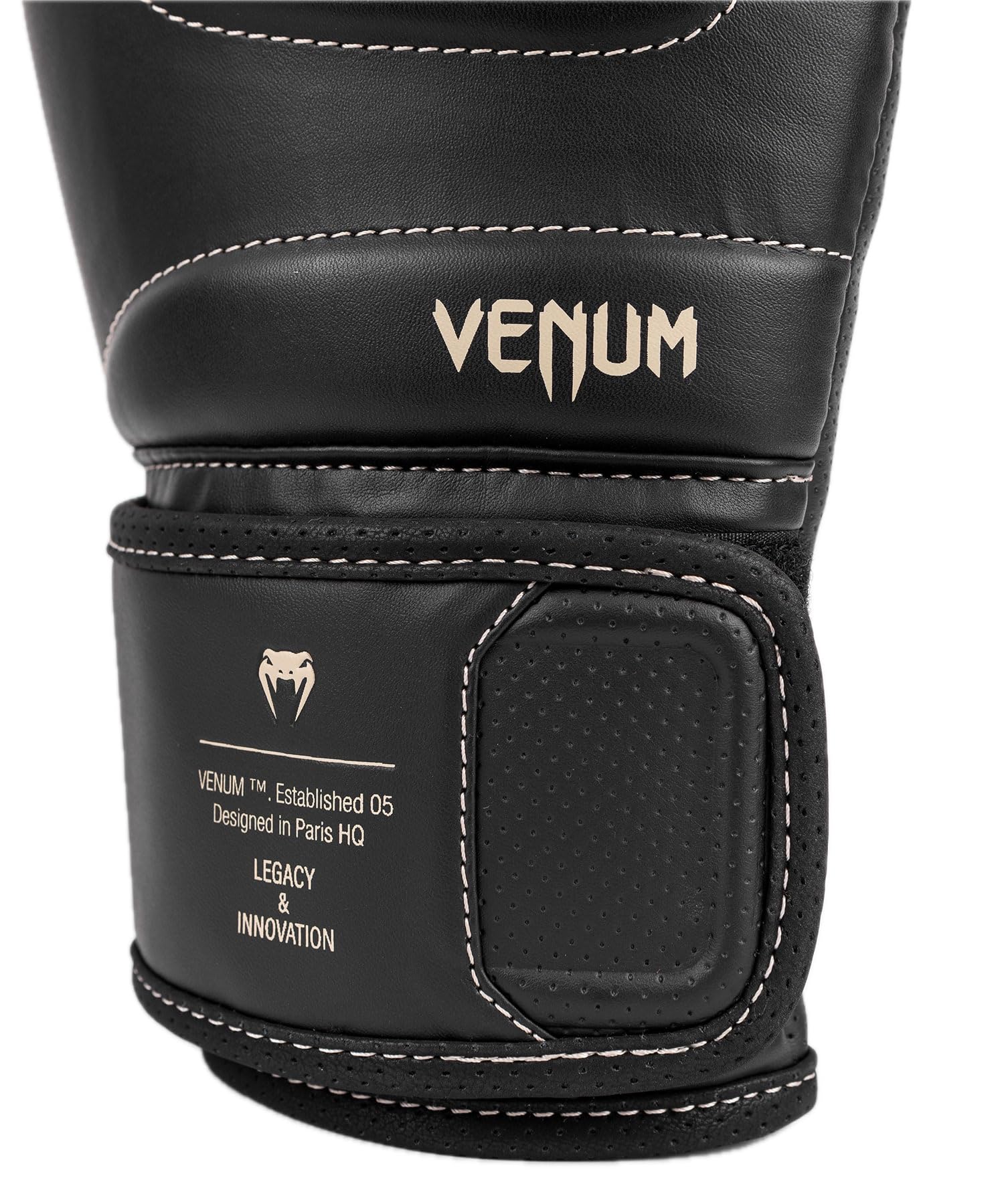 Venum Impact Evo オープンフィンガーグローブ - ブラック Venum Impact Evo Boxing Gloves - Black - Venum